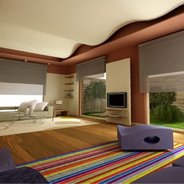Rendering for a flat in the Arabic Emirates
