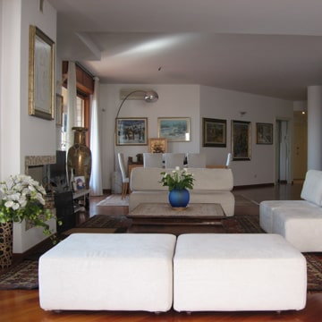 Arredamento ed interior design attico