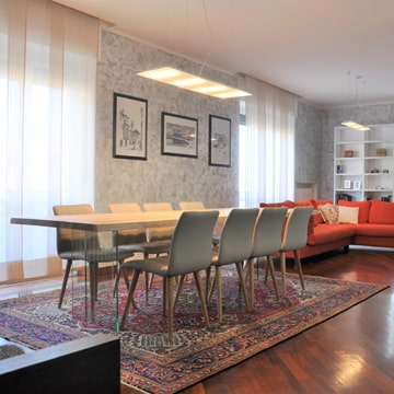 Interior design and furniture for a single-family villa