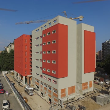 Construction Sites for University Buildings